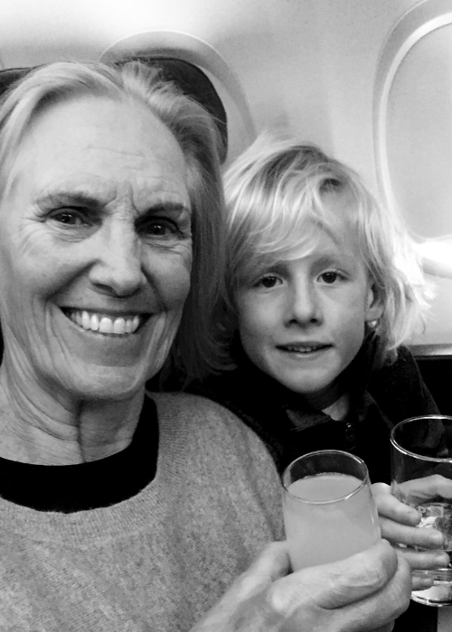 Travel moments shared between family members